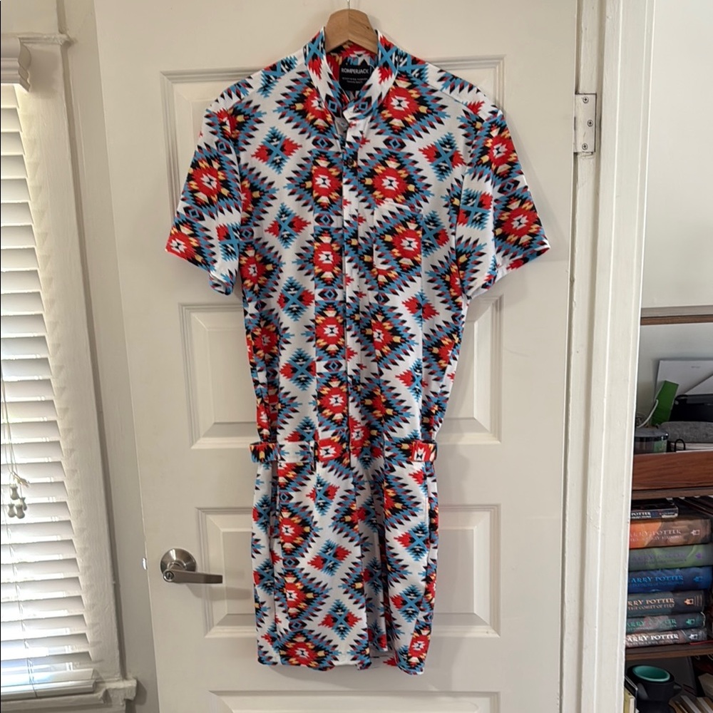 Men's RomperJack Romper Multicolor Geometric